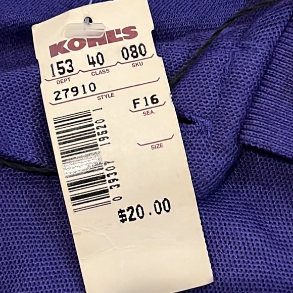 NWT VINTAGE Levi’s Polo Shirt Sz L - Picture 8 of 9